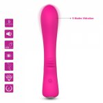 G Spot Dlido Vibrator Adult Sex Toys Clitoris Stimulation, Personal Dildo Vibrator G piont Clit Stimulator 9 Vibration Modes