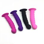 Silicone Anal Plug Prostate Massager With Suction Cup Butt Plug Female Masturbation Anal Expansion Dildo Adult Sex Toy For Women