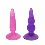 2pcs/set Silicone Anal Toys Butt Plugs Anal Dildo Anal Sex Toys Adult Products for Women and Men