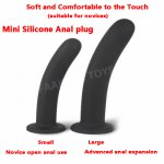 Mini Silicone Anal Butt Plug For Beginner Sex Toys Prostate Massage Private Goods Sex Shop Realistic Dildo Female Masturbation