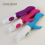 Waterproof Female Dual G-spot Vibrator 10 Speeds Double G Spot Vaginal Clitoral Stick dildo vibrator adult sex toys for woman