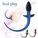 Silicone Dog Tail Anal Plug Bdsm Erotic Toys Slave Butt Plug G-spot Prostata Massager Anal Dilator Buttplug Sex Toys for Womam