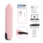 USB Charging Vibrators Sex Toy for Woman Powerful Bullet Vibrator Clitoris Stimulator Dildo Mini Vibrator for Women Masturbation