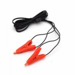 Electric Shock Red/Black Nipple Clamps Clips Electro Shock Breast Clitoris Massage Sex Products Sex Accessories For Couples
