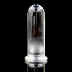 Pyrex Glass Anal Plug G-Spot Crystal Vagina Massager Stick Dildos for Women Men Gay Sex Products
