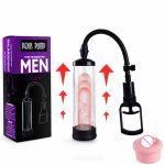 Penis pump vacuum pump for penis enlargement male enhancement erection pump masturbator penis trainer adult sex toys For men Sex