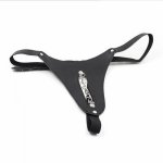2017 Adult Games Fetish Sexy Leather BDSM Stimulate G-point BDSM thong Role-play Erotic Toys Sex Toys For Woman