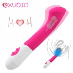 EXVOID Dildo Vibrators Sex Toys for Women G-spot Massager Magic Wand Vibrator AV Stick Silicone Sex Shop Adult Products
