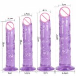 Erotic Big Jelly Dildo Toy for Adult Erotic Strong Suction Cup Anal Butt Plug Realistic Penis G-spot Orgasm Sex Toys for Woman
