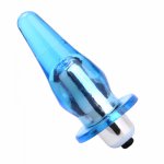 Silicone Vibrating Anal Plug,Butt Plug Anal Vibrator,Waterproof Bullet anal tube sex toys for women