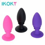 IKOKY Anal Plug Butt Plug Anal Dildo G Spot Stimulator Erotic Toys Sex Toys for Men Women Gay Prostate Massager Silicone