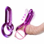 Sex Shop Penis Toys Clitoris Vibrators For Women Clit Stimulator Orgasm Double Ring Male Dildo Couple Strapon