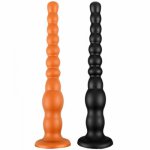New Soft Long Anal Plug Anal Balls Dildo With Suction Cup Big Butt Plug Male Prostate Massgae Anus Dilator Adult Erotic Sex Toys