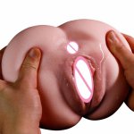 1.6kg Mini Male Masturbation Realistic Sex Doll Silicone Woman 3D Pussy Ass Tight Vaginal Anal Man Sex Toy Masturbation