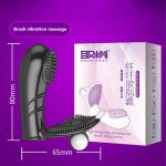 Finger Condom with Egg Vibrator Female G Spot Clitoris Stimulator Masturbation Flirt Massager Sleeve Sex Toys for Women Couple