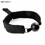 Zerosky, Open Mouth Gag Ball Harness Restraints Erotic Games Oral Fixation Fetish BDSM Bondage Sex Toys For Couples Sex Products Zerosky