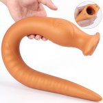 Inflation Design Anal Plug Hollow Anus Plug Soft Silicone Dildo for Anal Vagina for Sex Pussy  Masturbator Sex Toy for a Couple