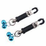MaryXiong Metal Nipple Clamps with 2 Bells Breast Clip Bdsm Bondage Sex Toys for Couples Fantasy Fetish Erotic Toys for Woman