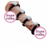 Electro Shock Silcone Penis Ring Medical Themed Scrotum Rings Electrical Pulse Massager Stimulation Masturbation Sex Toy For Men
