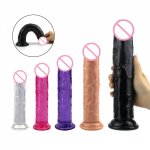 Realistic Big Dildo Anal Masturbator Soft Sex Toys Transparent for Women Gay Jelly Suction Cup Penis Simulation for Couples