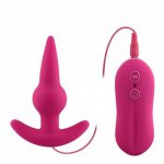 APHRODISIA Unisex Silicone Plug Anal Vibrator 10 model Vibrating Anal Beads Butt Plug Anal Toys for Men Women Anus Sex Products