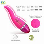 Bestco Tongue Vibrator Licking Nipple Sucking Clitoris Anus Vagina G-Spot Dildo Stimulator Massager For women Adult Toy