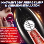 Auto Heating Sucking Male Masturbator Cup Smart Pulse Flashlight Vibrator Vagina Real Pussy Sex Machine Blowjob Sex Toys for Man