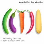 Vegetables Sex Vibrator G-spot Simulation Masturbator Vibrating Dildo Penis Pussy Massage Sex toys for Women Masturbation