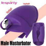 10 Speeds Bullet Vibrator Sex Toys For Men Masturbator Glans Vibrator Penis Massager Exerciser Delay Penis Trainer Adult Sex Toy
