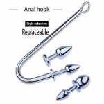 Stainless Steel Anal  Hook  New Arrival Smooth  Butt Plug Dildo Vaginal And Anal Stimulationsex Toys For Male  Famale Sex Toys