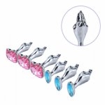 Metal Anal Plug Hand Model Anal Plug 3 Style S/M/L Steel Butt Plug for Women Men Sex Anal Toys Wearing Outdoor All Day Beginner