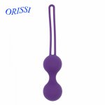 Orissi, ORISSI 100% Silicone Kegel Balls Smart Love Ball for Vaginal Tight Exercise Machine Vibrators Ben Wa Balls of Sex Toys for women