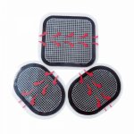 Eco-friendly  Reusable ABS Belt Gel Pad Unisex Waist Replace Pads Massage belt Self Adhesive Electrodes pads