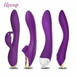 Dildo Vibrator Rabbit Nipple Clitoris G Spot Stimulation Erotic Sucker Sex Toy for A Couple Woman Adult Vagina Massager Sex Shop