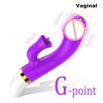 EXVOID Sex Toys For Women Oral Clit Vibrators Powerful G-spot Massager Dildo Vibrator USB Charge Realistic Penis AV Stick