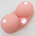 Realistic Large Breast and Vagina Anal Sex Toys Artificial Pussy and 36D Breast Exotic Love Doll Male Masturbator Sex Products