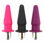 Adult supplies wholesale silicone vibrating finger anal plug sex toys AliExpress Taobao one generation