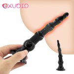EXVOID G-spot Massager Vagina Open Erotic Anal plug Adult Products Sex Toys for Men Women Butt Plug for Beginner Anus Dilator
