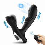 Wireless Remote Control Anal Plug Vibrator Butt Plug Prostate Massage Male Masturbator Erotic Adult Sex Toys For Men women