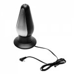 Anal Vaginal Plug Big Electric Shock Butt Plug Medical Themed G- spot Massager Sex Toys for Men Women Adult Products
