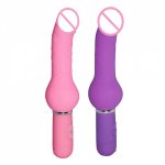 Vibrator G Spot Powerful Dildo Vibrating Massager Sex Toy 10-Frequency Silicone Vibrator Sex Toy Adult Sex Products for Women