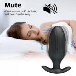 Bluetooth APP Electric Shock Clitoral G Spot Vibrator Butt Plugs Vibrating Anal Dildo Anus Dilator Sex Toys For Couples