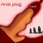 Silicone Anal Plug Soft Butt Plug Prostate Massager Male Sex Toys Female Masturbation Dildo for Anal Dilator Sex Toys for Women