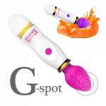 G Spot Dildo Rabbit Vibrator Clitoris Stimulator Sex Toys For Woman G Spot Vibrator Massager Vagina Pussy Vibrator Sex Products