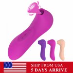 10 Speed Sucking Vibrator Oral Blowjob Tongue Nipple Clitoris Stimulator Female Masturbator Licking Vibrator Sex Toys for Women