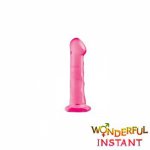 BASIX penis pink 16 CM erotic dildo soft Anal Plug realistic penis strong suction cup penis toy erotic adult