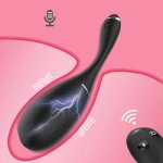 Electric Shock Vibrators Sex Toys for Women Wireless Remote Vibrator Clitoris Stimulator Panties Vibrating Eggs Voice Control