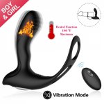 10 Vibration Mode Wireless Remote Control Vibrator For Men Anal Sex Toys Prostate Massager Feelingirl Male Vibrators Penis Ring