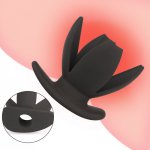 sex toys male Silicone Anal Dilator Hollow Petal Tunnel Anal Expander Vaginal Speculum Expansion Sounding Intimate goods