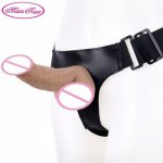Dildo Strap-On Adjustable Penis Strapon Realistic Silicone Dildo Sex Toys For Lesbian Women Couples Suction Cup Big Dildo Pants